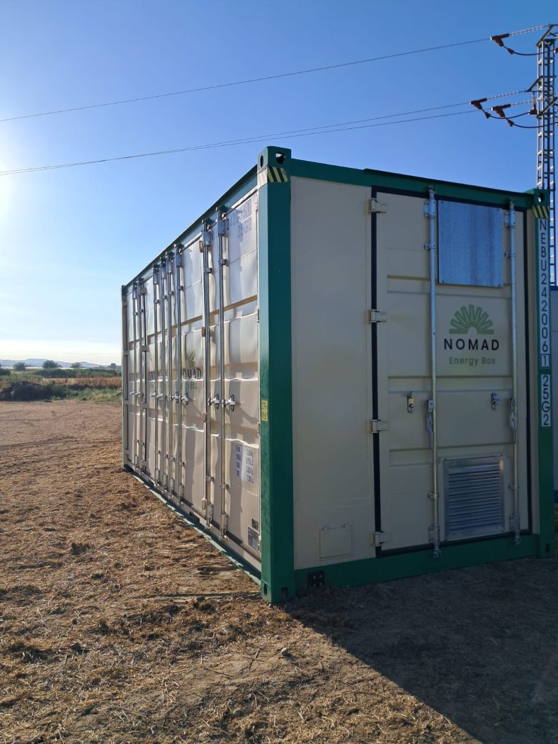Contenedor solar movil
