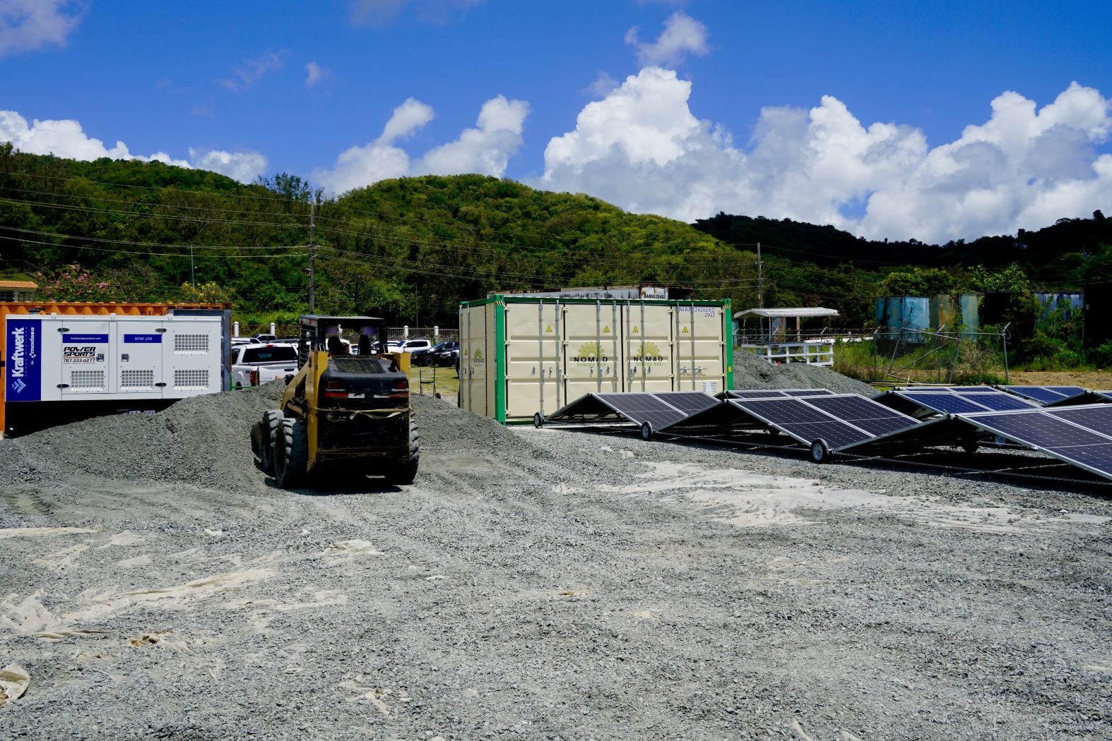 generación Energía solar móvil